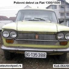Fiat 1300/1500-Milletrecento (Tristac)  Jugoslovenski Mercedes